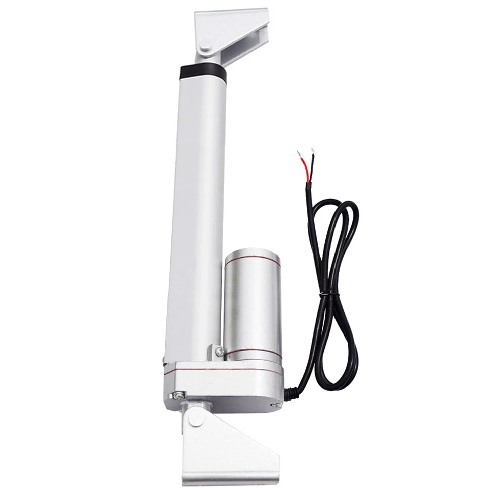 Heavy Duty 1500N Single Linear Actuator System- 50-450mm Stroke 330lbs 12V DC Motor W/ Forward Reverse Controller W/ Brackets