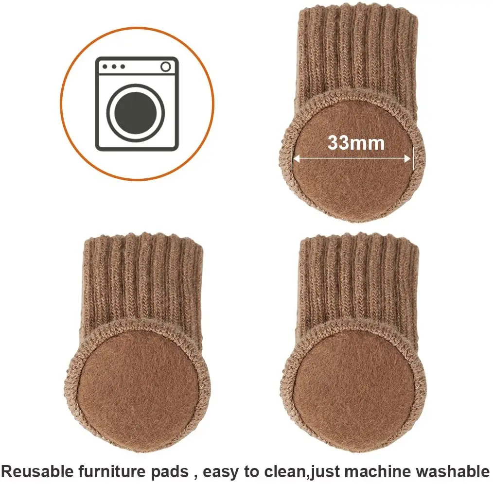 24 шт. усовершенствованные мебельные накладки защита для стульев носочки ног