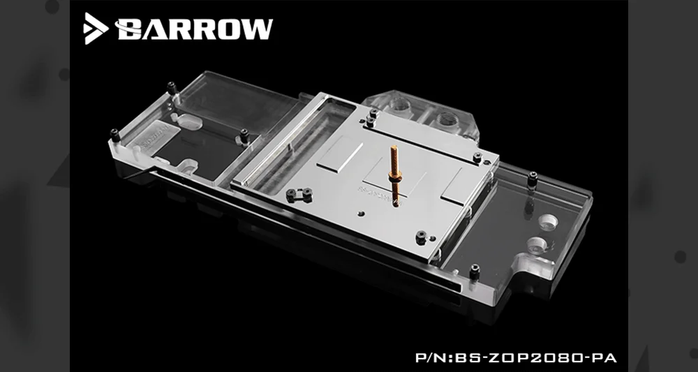 Курган BS-ZOP2080-PA, полное покрытие графика карты водяного охлаждения блоки, для Zotac RTX2080 8GD6 Плюс/Zotac RTX2080 8GD6 плюс OC8