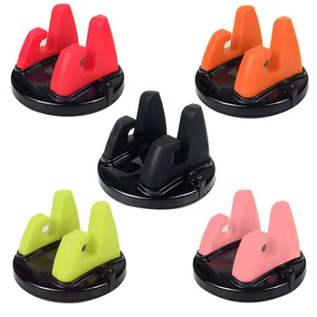 

Universal Car Holder Holder Dashboard Sticking 360 Degree Rotate Car Cell For Phone Stand Mount Bracket Multi Colors 1Pc
