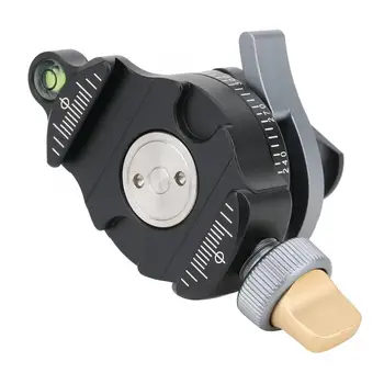 

Aluminium Alloy Panorama Inversion Ball Shape Ballhead with Standard Quick Release Plate Support 1/4'' Screw Mini Ballhead