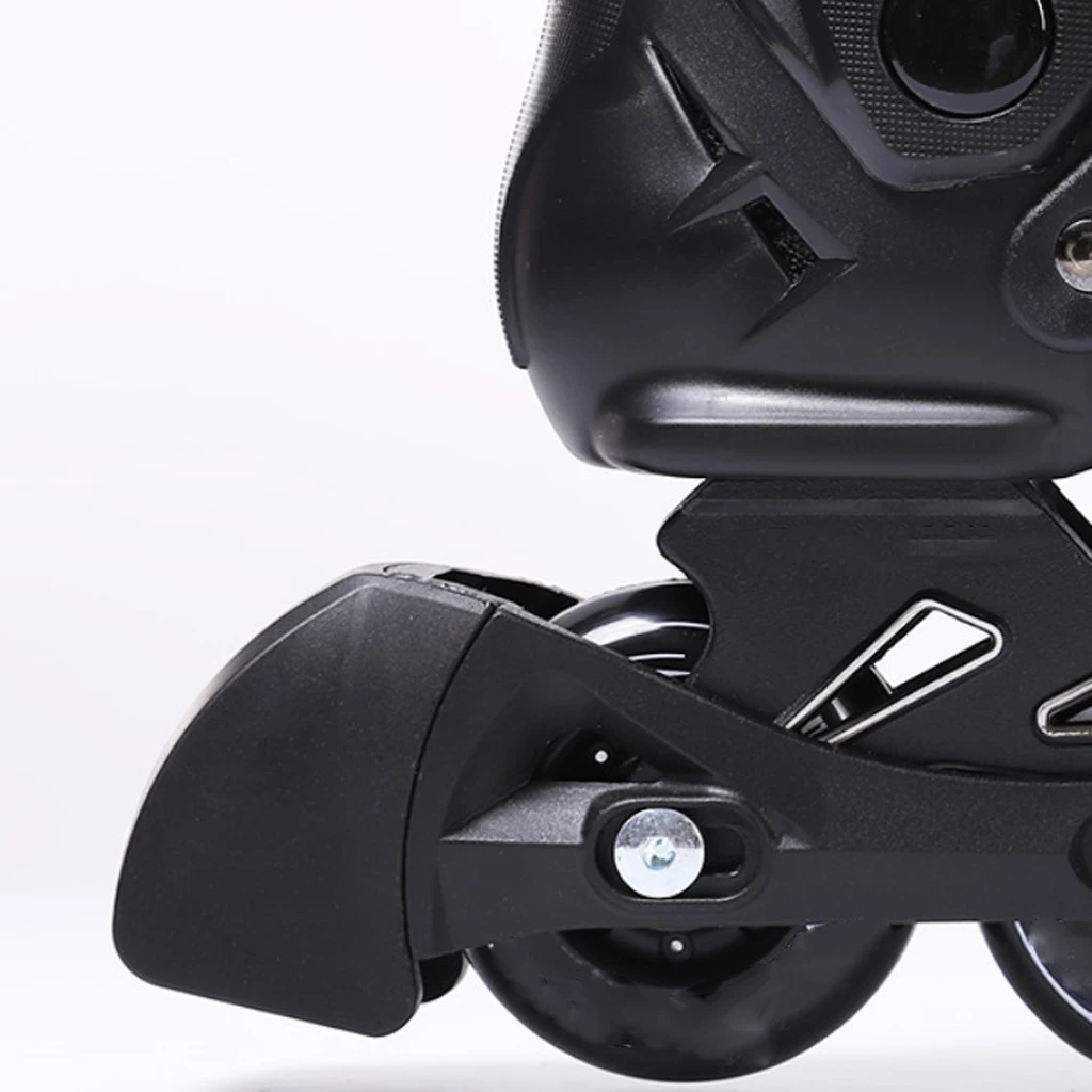 Inline Skates Roller Brakes Block Stopper for Skate Blade Accessories Skate Brake Stopper Scooter Parts Black