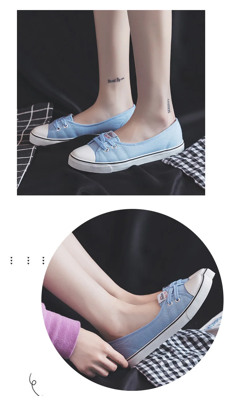 Manufacturers INS Super Fire Shoe Canvas Shoes Student Flat No Good Slip-on Loafers Women's a Generation of Fat