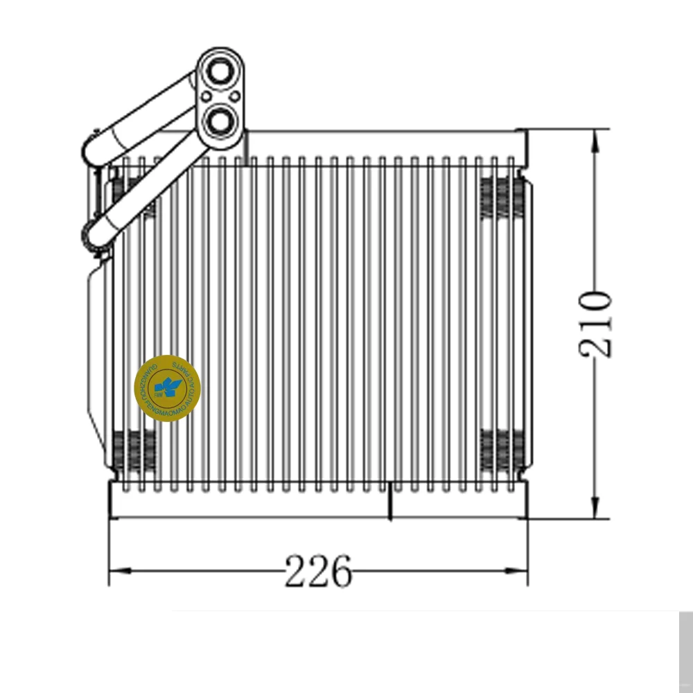 NEUE Auto Klimaanlage Verdampfer Spule FÜR I10 2014 97139-B9001  