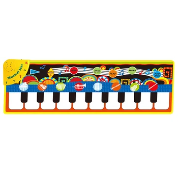 

Piano Mats Music Carpets Children Press Play Mat with Instrument Sound Musical Mat Rug Music Learning Toys for Kids