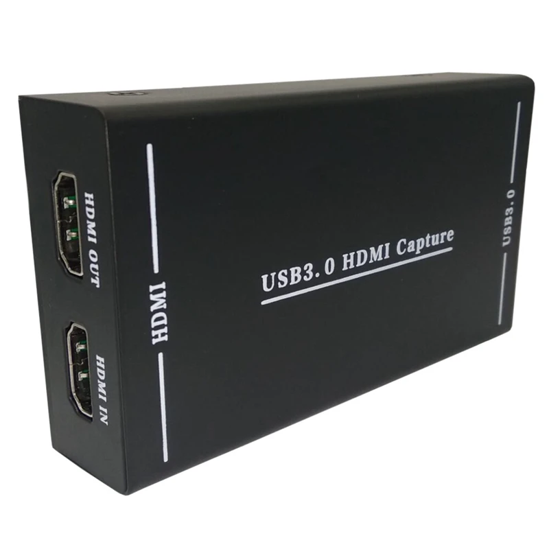 Usb3.0 Hdmi к Hdmi кольцевой выход Hd Захват карты Obs игра Live кассета
