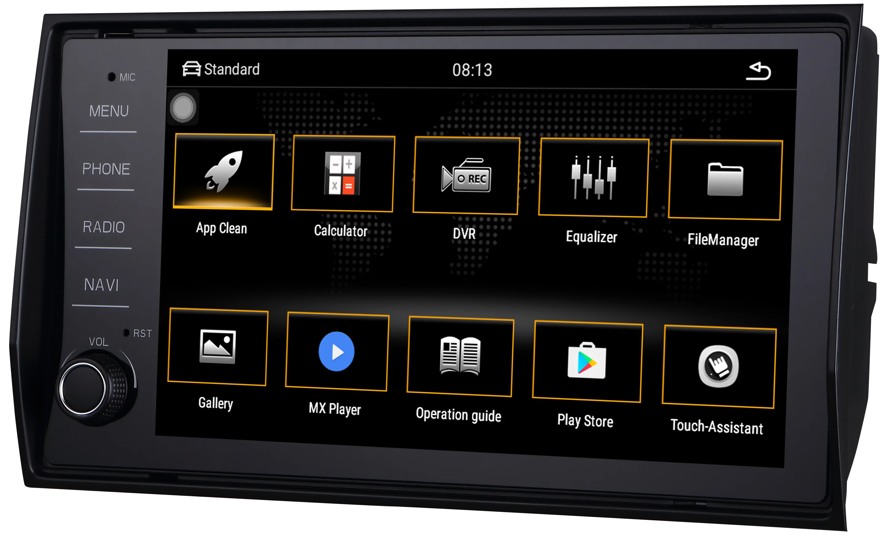 NaweiGe 9 дюймов MIB-IV Android Восьмиядерный 8,1 2+ 32 ГБ Автомобильный dvd для Skoda KODIAK/Skoda Koroq- Авторадио Стерео gps радио
