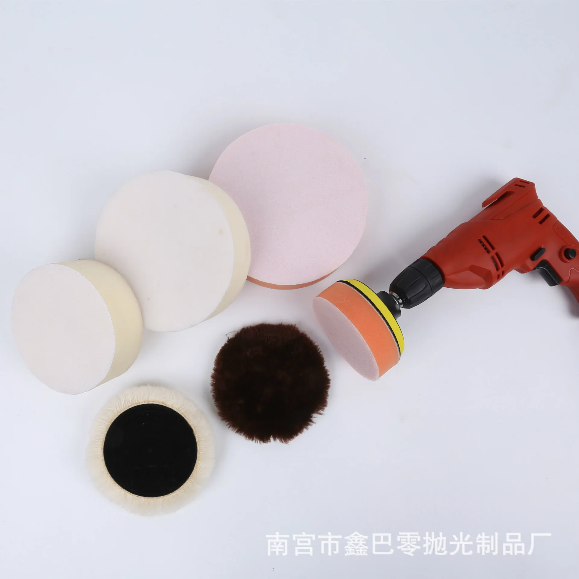 Currently Available Supply 6-Inch 150 Bolt Sponge Polishing Disk Car Polishing Sponge round Screw Buckle M14/M16