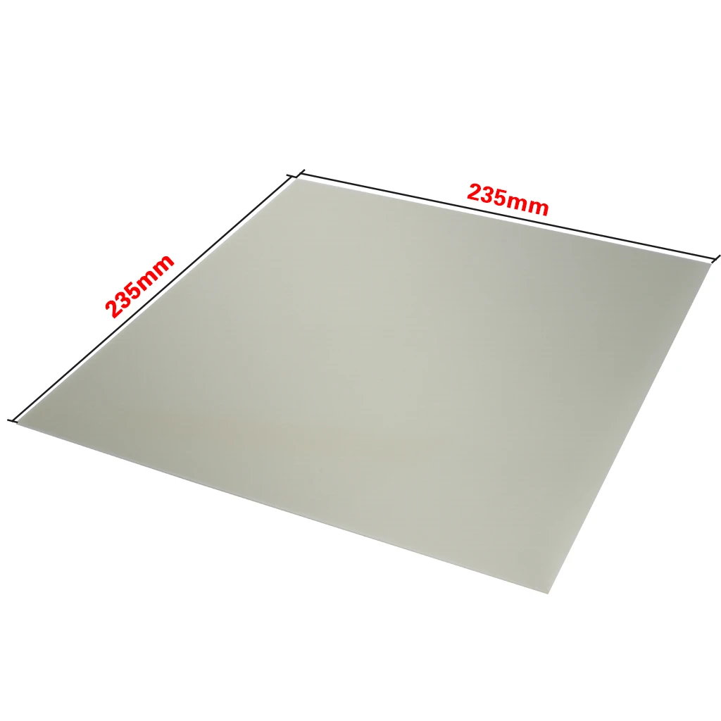 3D-принтер, съемная пластина из стекловолокна для сборки, термоклеевая пластина для Ender-3 размером 235 мм