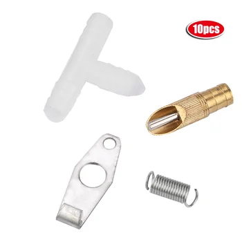 

10PCS/Set Stainless Steel Pet Waterer Suitable For Rabbit, Bunny, Rat And Other Animals In The Cage To Drink Water