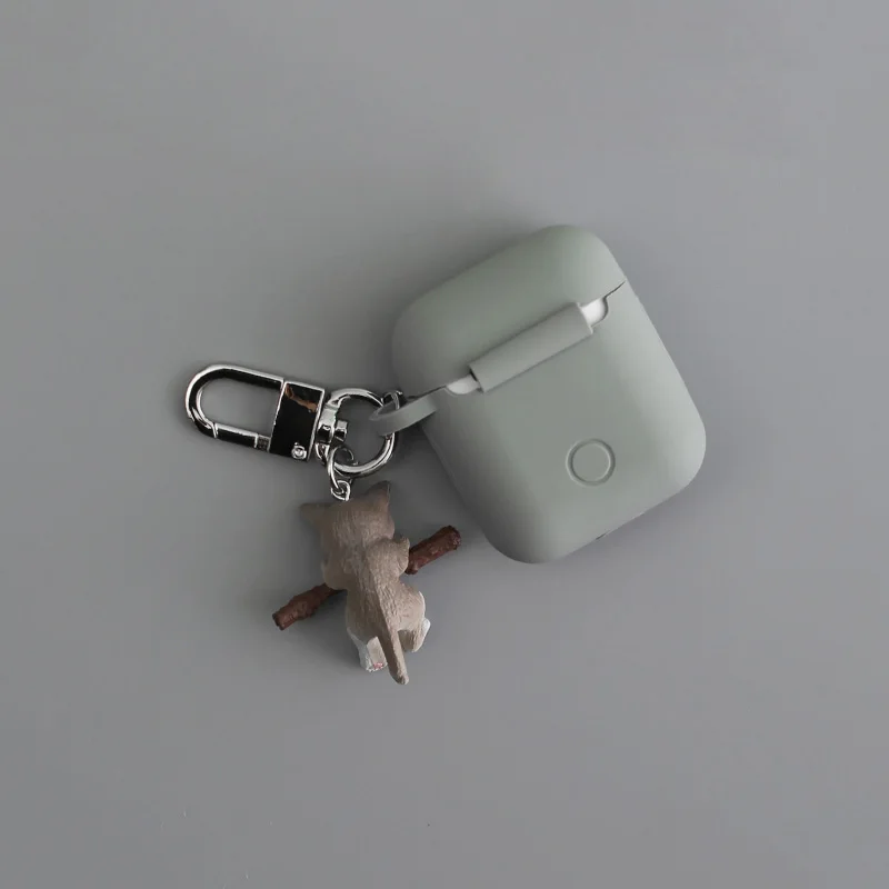 Для Apple Airpods чехол беспроводной Bluetooth защитный чехол для наушников с светильник и гладкой сенсорной зарядной коробкой Защитная крышка