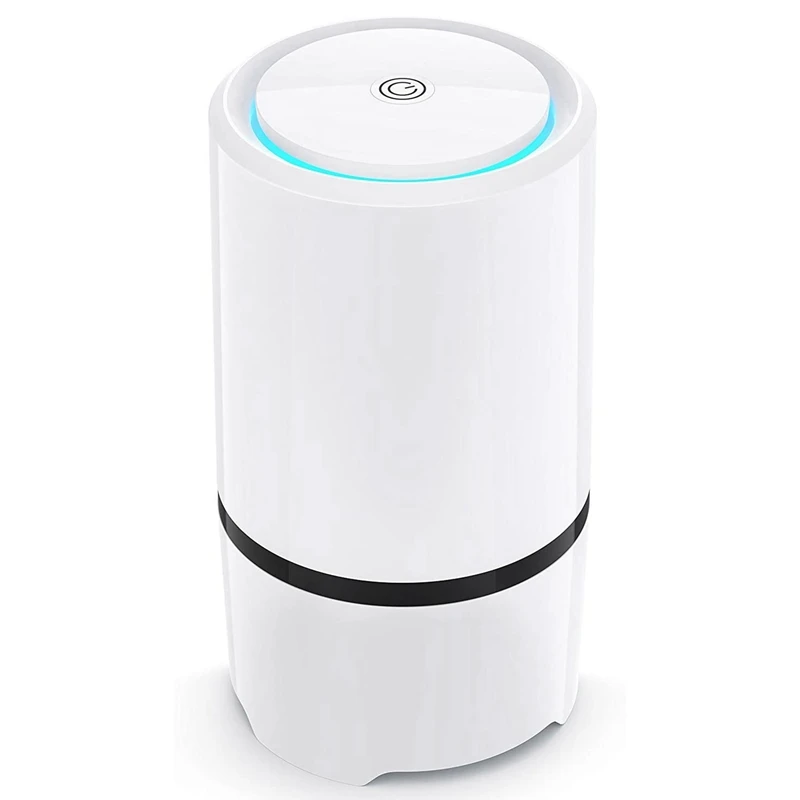 

Air Purifier - USB Air Filter, Filtration Desktop Home Air Cleaner for Eliminating Harmful Allergens, Bacteria, Allergies and Pe