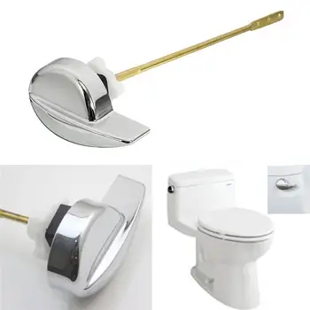 

OULII Angle Fitting Side Mount Toilet Lever Handle Toilet Flush Lever For TOTO Kohler toilet tank lever Bathroom Toilet Parts