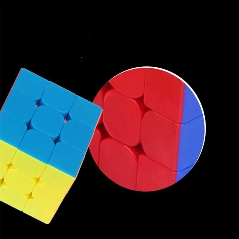 Чжи Шэн 3x3x3, волшебный Скорость куб Stickerless Профессиональный головоломка 3x3 Волшебные кубики, игрушки для детей, взрослых декомпрессии
