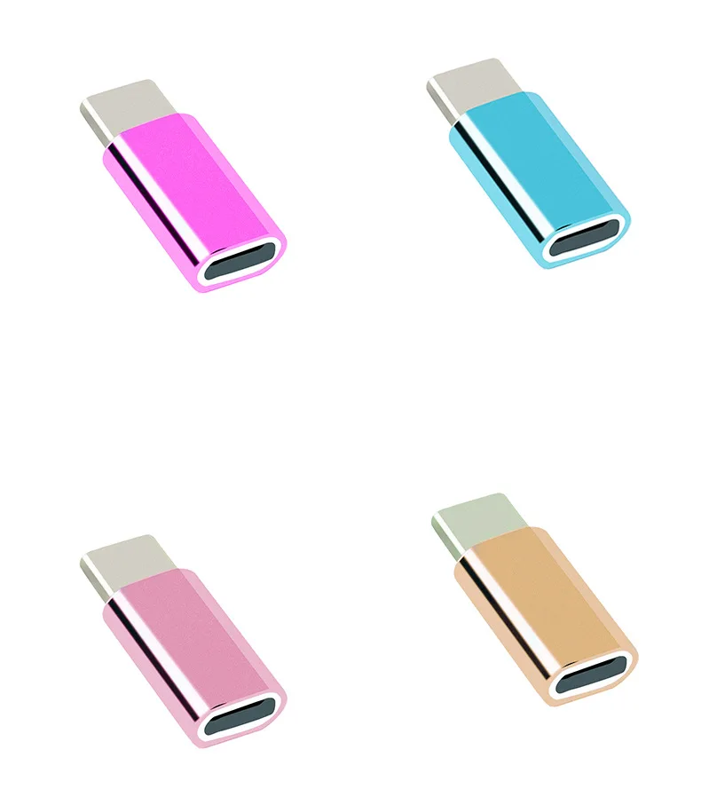 Прямо с фабрики горячий стиль android к Letv алюминиевый сплав micro usb к type-c адаптер подходит для моделей apple/huawei/xiaomi