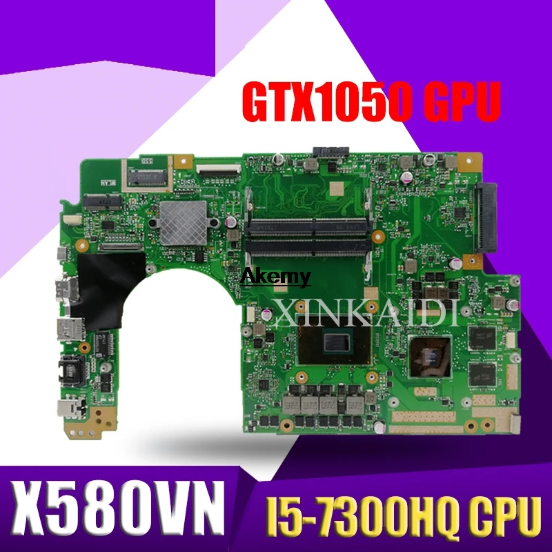 Материнская плата для ноутбука ASUS X580VN X580VD X580V с фотографическим процессором GTX1050