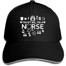 Мужская Женская Бейсболка на заказ Trust Me I'm A Nurse Truckers