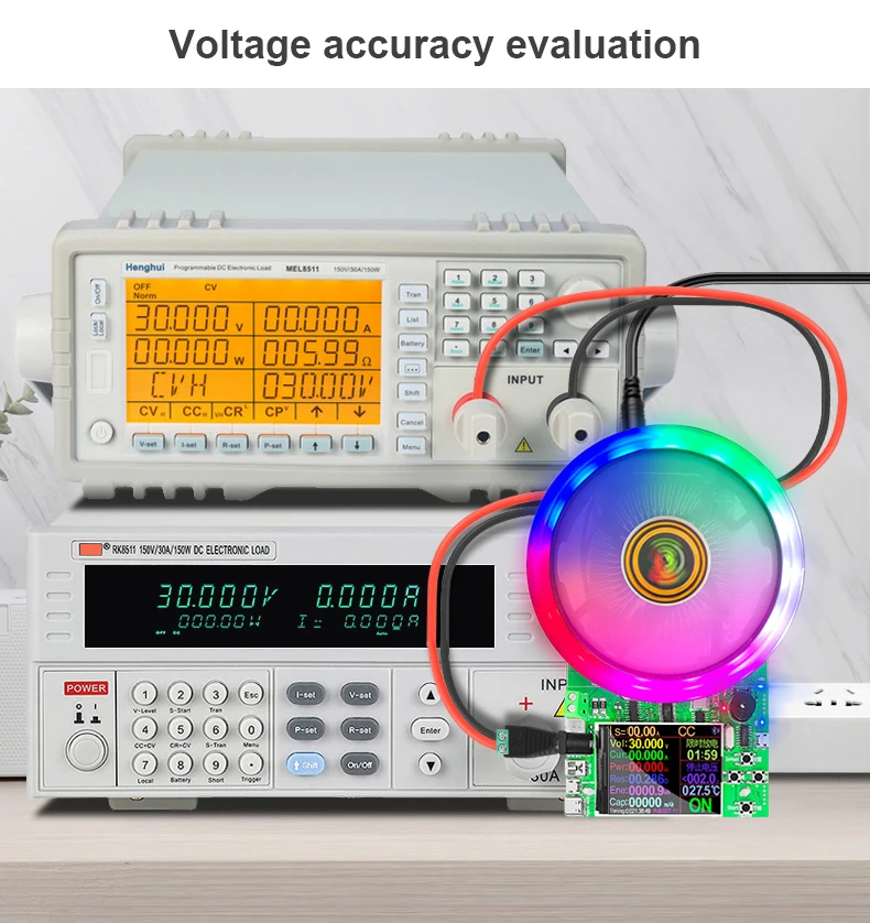 tester carga eletrônica 18650 capacidade da bateria