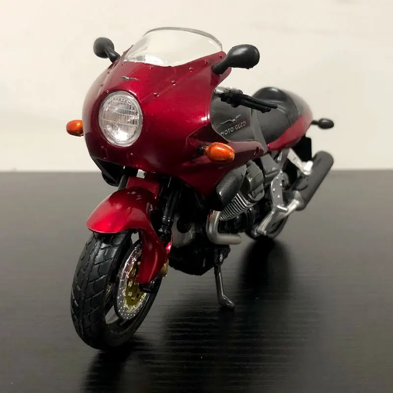 NEWRAY 1/12 масштабная модель мотоцикла, игрушки MOTO GUZZl литая металлическая модель мотоцикла Игрушка для коллекции/подарка/украшения/детей