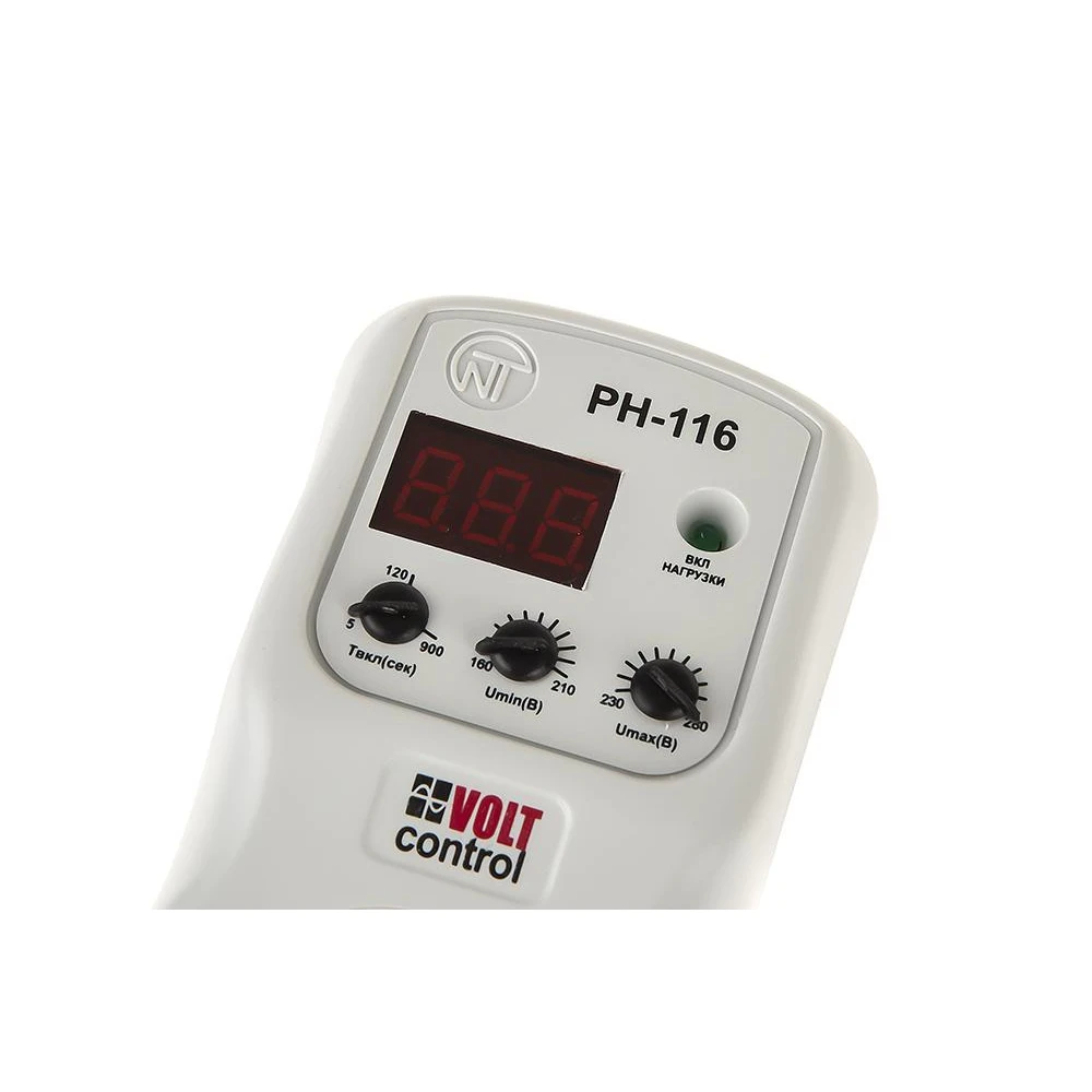Реле напряжения VOLT CONTROL РН-116 мощностью нагрузки до 3,5кВт 220В 50Гц Обуст