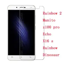 2.5D 9H протектор экрана из закаленного стекла для Cubot Rainbow 2 Manito z100 pro Echo X16 s Радужный динозавр