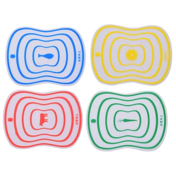 

1pc 20*15cm Vegetable Fruit Meat Chopping Board Household Kitchen Tools Kitchen Cutting Board Non-slip Frosted Chopping Board