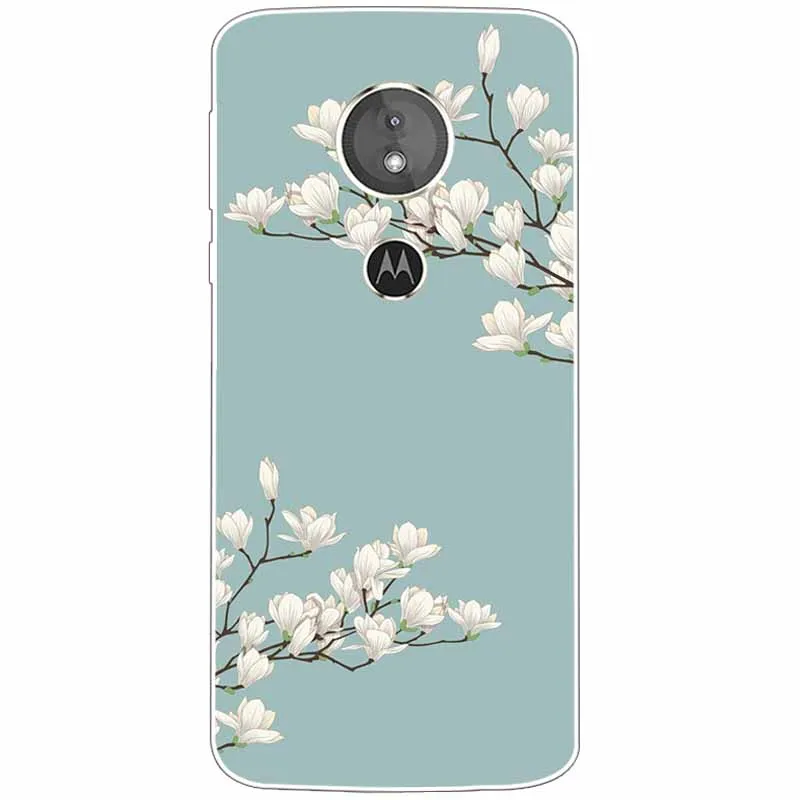 Animal Design TPU Soft Silicone Clear Case for Motorola Moto G6 Series