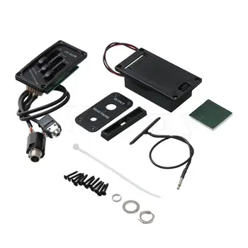 

Yibuy Multicolor Metal Plastic Violin Pickup EQ 33MM wide With Cable