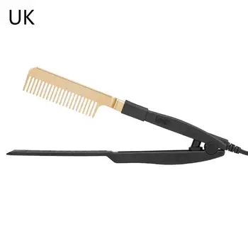 

2020 New Quick Electric Straightener Multifunctional Hair Heat Pressing Comb Styling Tool