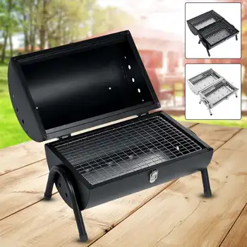 

BBQ Stove Portable Foldable Barbecue Stove Charcoal BBQ Grill Patio Outdoor Camping Picnic Burner Stainless Steel BBQ Grills