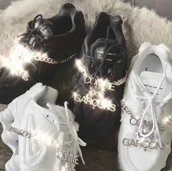 

Hot GARONS Shox TL 2019 CDG Kawakubo 13-column retro des avant-garde comme suspension air column