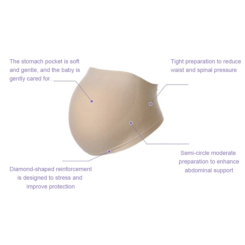 Пояс для беременных женщин, пояс для живота, бандаж для беременных, регулируемая поддержка, уход за больными, снимает беременность, комфортный лифтинг, однотонный