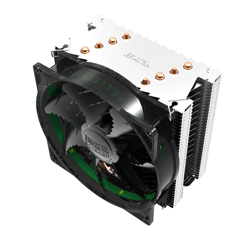  Pccooler X4 4 Heatpipe CPU kühler 120mm blau LED PWM leise lüfter für Intel 775 1155 1156 2011 AMD 