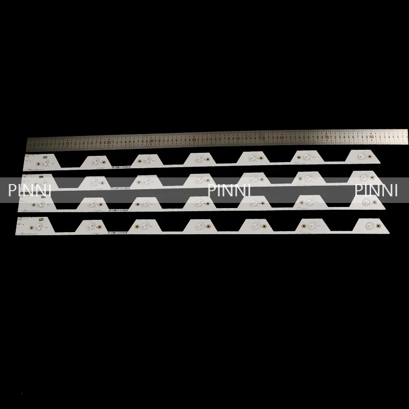 1set=4pcs 7 lamps For TCL L40E5800A-UD LED Backlight 40HR330M07A1 4C-LB4007-HR2 TMT-40E5800-4X7-3030C-7S1P