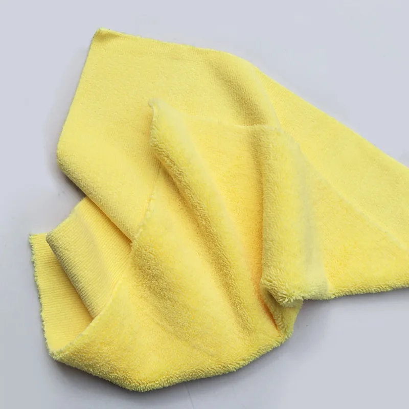 Ткань из микрофибры 40x40 см Премиум детализированное полотенце для полировки отделки инструмент для автомойки - Цвет: one pcs