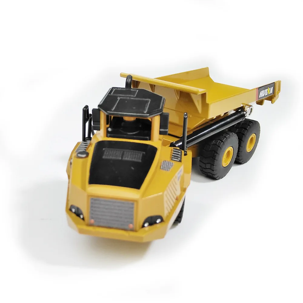 

Model Department Is Satisfied 1:50 Alloy Articulated Dump Truck Toy Children Engineering Car Model 7712