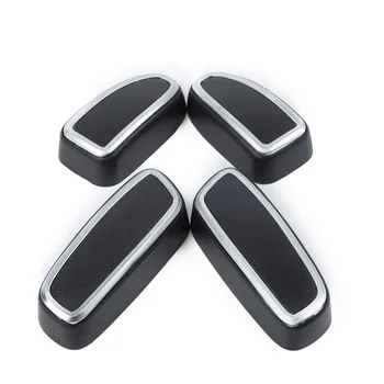

DIY Refit Parts Replacement Accessories Seat Switch Cover Interior Adjustment 4pcs Set Black Plastic Hot Sale 2018