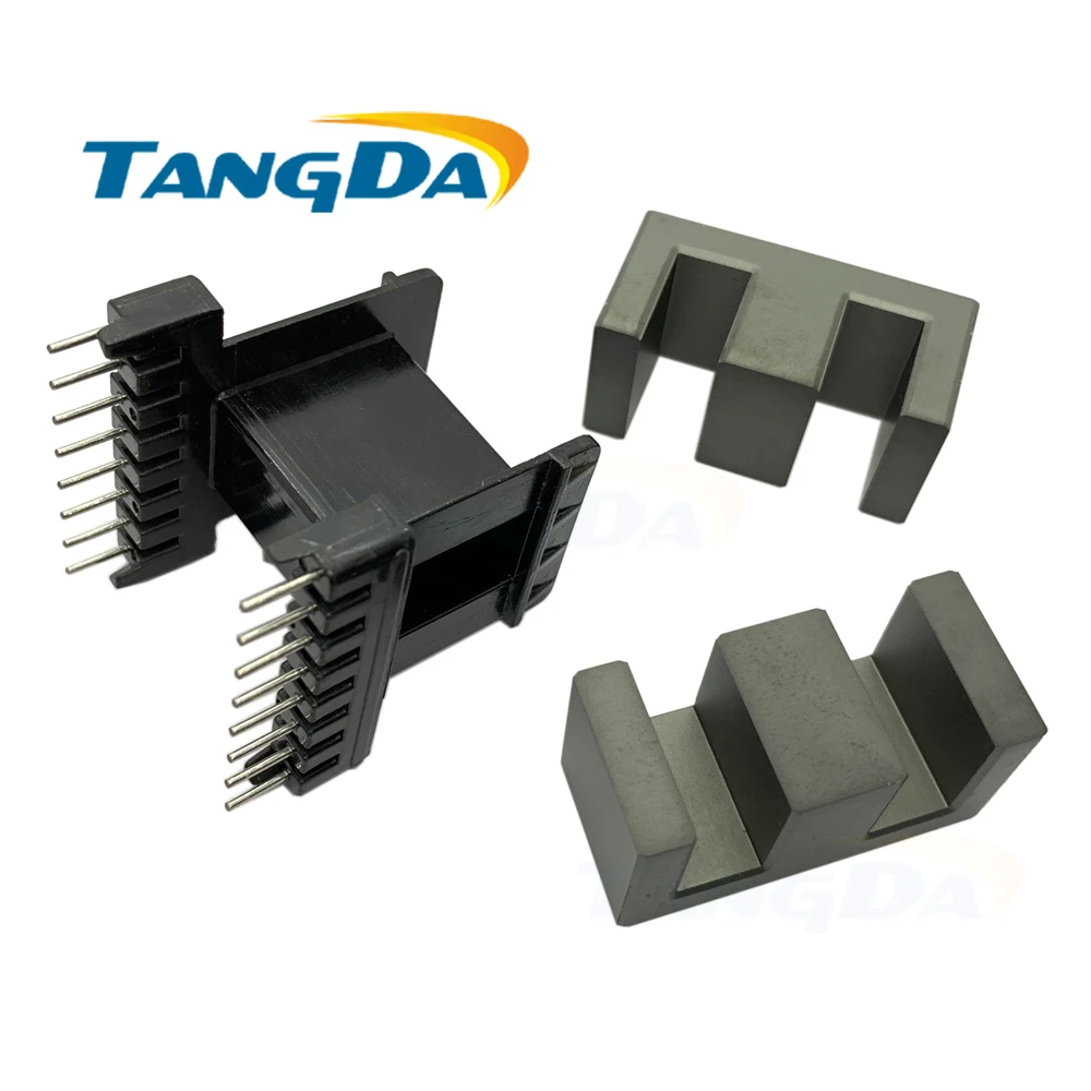 1set EE42 6+6pins Ferrite Cores bobbin,transformer core,inductor coil 