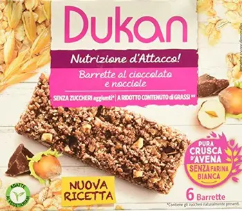

Dukan Barretta di Crusca d'Avena Ciocciolato Nocciola 150G