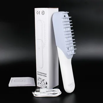 

Dog Comb for Removes Tangles Knots-Dog Combs With Rounded Ends Soft Teeth Professional Grooming Hair Removal Tool For Dogs Cats