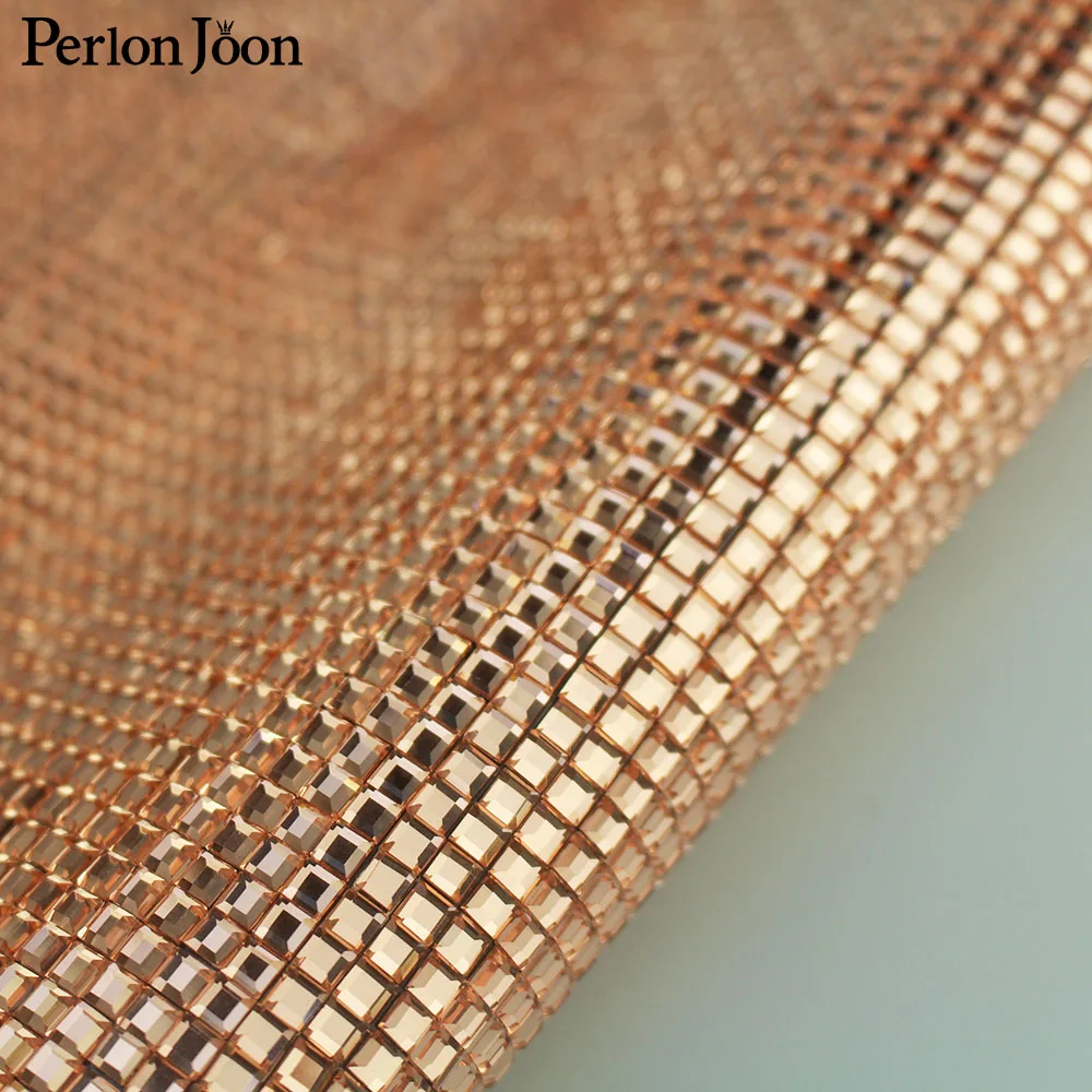 24*40cm Platz Glas Strass Mesh Trim Hotfix kristall Stoff Blätter Strass DIY schnitt Applikation Für Kleid handwerk TR071 – Detail 6