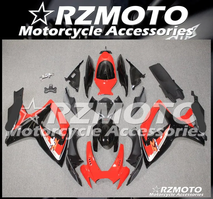 All sorts of color ABS мотоцикл обтекатель комплект для SUZUKI GSXR600 750 K6 2006-2007 год кузов литья под давлением Магазин № 1120 - Цвет: All sorts of color