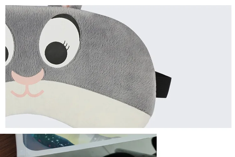 Cartoon Sleep Eye Mask Anime Ice Hot Compress Eye Cover Sleeping Mask Kids Cold Gel Packs Eye Blindfolds Travel Rest Eyepatch