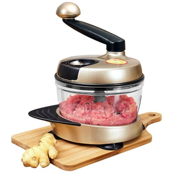 

YOMDID Multifunctional Vegetable Meat Grinder Manual Garlics Mincer Cutter Practical Meat Poultry Tools Kitchen Supply BPA Free