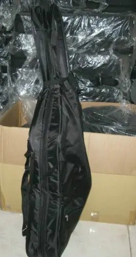 Beautiful black cello soft bag 1/4,waterproof cloth