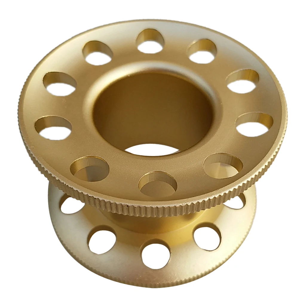 Lightweight Aluminum Alloy Scuba Diving Finger Wreck Spool Tech Reel Blank Water Sports Snorkel Accessories Equipment