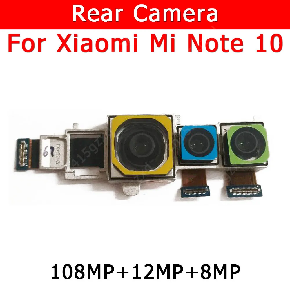 

Rear View Back Camera For Xiaomi Mi Note 10 Note10 Main Camera Module Mobile Phone Accessories Replacement Spare Parts