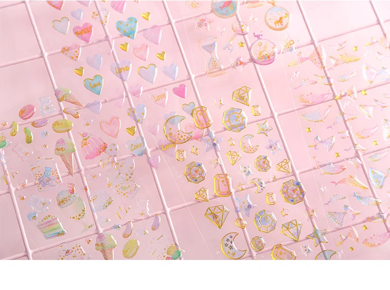 Фантазия мультфильм Кот серия Kawaii милые наклейки на заказ s дневник стационарные хлопья скрапбук DIY декоративные наклейки s