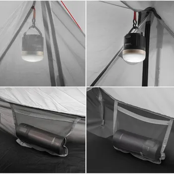 3F ul gear High quality 2 persons 3 seasons and 4 seasons inner of LANSHAN 2 out door camping tent 3