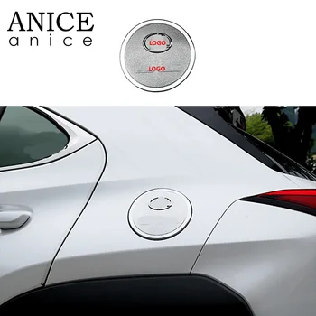 

Chrome Fuel Tank Decorator Gas Tank Cover Fit For Lexus UX 2019 250H 200 ABS Accessories car stickers and decals
